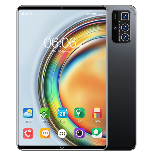 Portable Power New 2025 Mini Pad Tablet PC with 16GB RAM 1TB ROM Dual SIM and 12 Inch Screen Mobile Phone