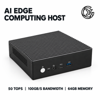 Desktop AI Edge Computing Host Ubuntu Terinstal, Inference LLM Lokal, Bandwidth Memori 100GB/s untuk Deteksi Cacat
