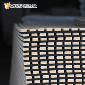 Деревянное акустическое решение, 100% полиэфирное волокно, войлочные акустические панели, звукопоглощающие акустические панели - Product Image 3