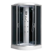 Cabine de douche intelligente à économie d'énergie, installation rapide, cabine de douche intelligente pour projets d'appartements
