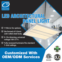 Haute Qualité ETL CE Bureau Couloir Ultra Mince Plafonnier 2x2 2x4 24w 36w 50w Led Panneau Lumineux