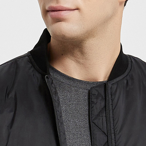 Blouson aviateur personnalisé de haute qualité avec logo, grande taille, style bomber, collection 2026 - Product Image 3