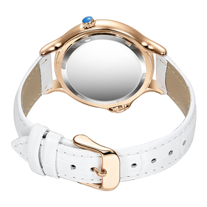 Orologi da donna con Logo personalizzato Design minimalista orologi da polso da donna movimento al quarzo marchio giapponese quadrante in pelle di vetro Seiko OEM - Product Image 4