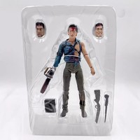 Figur Aksi NECA Movie Series Evil Dead 2 Edisi Terbatas PVC 7 Inch Model Display Kotak Berwarna