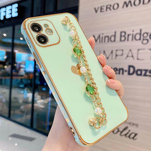 Nuova Custodia per Cellulare 2021 in TPU Elettroplaccato Antiurto Design di Lusso con Motivo a <span class=keywords><strong>Cuore</strong></span> - Product Image 5