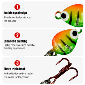 Articles de <span class=keywords><strong>pêche</strong></span> 20mm 3g Hiver <span class=keywords><strong>Pêche</strong></span> sur glace Jig Crappie Leurre de <span class=keywords><strong>pêche</strong></span> sur glace - Product Image 2