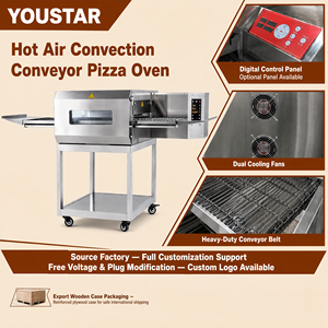 Horno de Pizza de Banda Transportadora a Gas de Alta Calidad para Panadería y <span class=keywords><strong>Restaurante</strong></span>, <span class=keywords><strong>Nuevo</strong></span> con 1 <span class=keywords><strong>Año</strong></span> de Garantía - Product Image 1