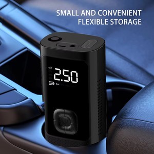 Thông Minh Kỹ Thuật Số 12V Xe Lốp <span class=keywords><strong>Inflator</strong></span> 150PSI Xách Tay Điện Có Ghi Điện Xe Lốp Bơm Với Áp Suất Lốp - Product Image 5