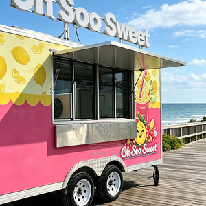 Custom Fried Chicken Truck Stainless Steel Waffle Food Trailer DOT Catering <b>Kitchen</b> - Product Image 3