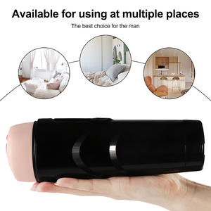 7 Titreşimli Mastürbatörler Uomo Elektrikli Mastürbasyon Makinesi Akıllı Erkek Mastürbasyon Kupası Yetişkin Seks Oyuncağı Erkekler İçin - Product Image 6