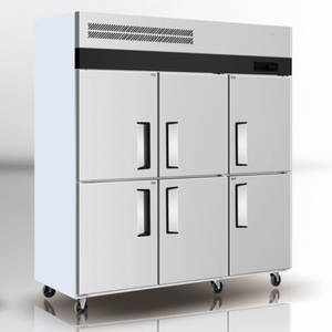 Refrigerador/Congelador Comercial de Doble Temperatura de Acero Inoxidable para Restaurantes y Equipamiento de Exhibición para Restaurantes - Product Image 2