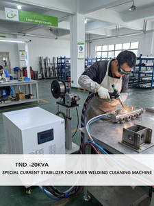 Avr Copper AC Automatic Voltage Regulator 20kva Single Phase Voltage <strong>Stabilizer</strong> For 1500w 2000w Laser Welding Machine - Product Image 3