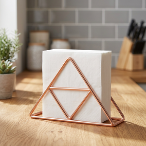 BS International 100% Eco-friendly Metal Napkin Holder American Style Model NA174 Low Price Restaurants Dinnerware Main - Product Image 2