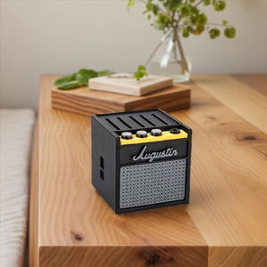 Soporte para púas de guitarra, soporte para plectro, soporte para púas de amplificador, modelo retro de amplificador de guitarra para músicos y guitarristas - Product Image 6