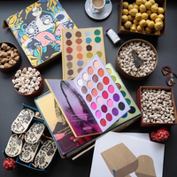 Marque privée personnalisée Faites votre signature Palette d'ombres à paupières en forme de livre