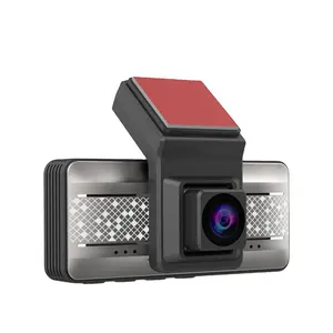 Dashboard Camera Dashcam Wifi Auto Dvr Camera Met G-Sensor Videorecorder Achteraanzicht Dual Lens Hd Cycle 24H Dash Camerarecorder