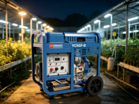 Générateur diesel 5 kW de premier choix Yuchai YC5GF-D, conception à châssis ouvert, refroidissement par air, groupe électrogène diesel portable pour la vente en gros