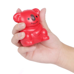 โคอาล่าพิมพ์โลโก้ที่กําหนดเองตลก PU และซิลิโคนความเครียดบอลการศึกษาบีบของเล่น Hotsale ของขวัญเด็กในกล่อง - Product Image 6