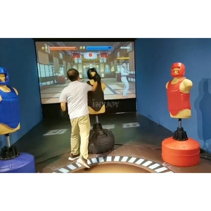 Giới hạn thời gian nhiều người chơi AR tương tác tường chiếu cuối cùng lớn đấm Mô phỏng trò chơi đấm bốc máy - Product Image 4