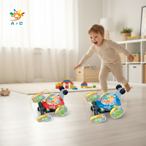 Camion Telecomandato AJB 27M Hz a 4 Canali con Luci <span class=keywords><strong>e</strong></span> Musica, Rotazione a 360 Gradi, Auto Telecomandata per Bambini - Product Image 2