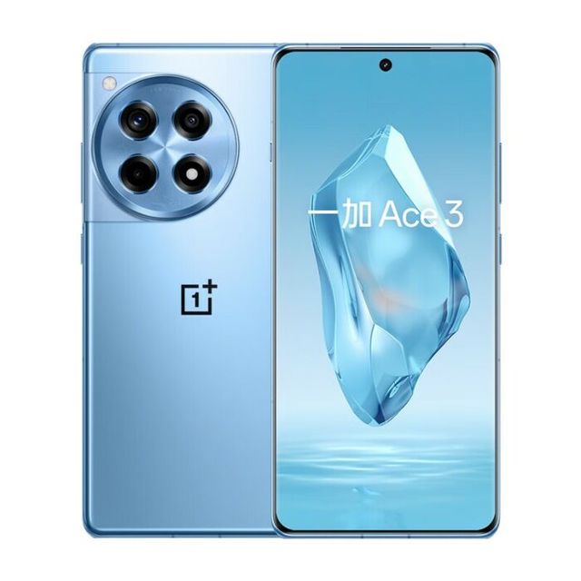 OnePlus Ace 3 (12R) 5G Smartphone 12GB+256GB Octa Core 6.7" AMOLED 120Hz Display 100W Quick Charge 5000-5999mAh Battery Dual SIM
