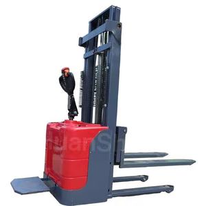 Çok Satan Fabrika Doğrudan Satışları Tamamen Elektrikli Akülü Palet İstifleyici <span class=keywords><strong>1500kg</strong></span> Forklift Elektrikli Kaldırma İstifleyici Vinç - Product Image 3