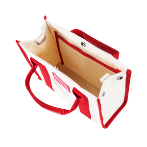 Bolso Tote de Lona Estructurado con Correa Desmontable para Mujer - Product Image 5