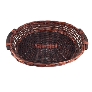 Panier cadeau en <span class=keywords><strong>bois</strong></span> <span class=keywords><strong>de</strong></span> osier, corbeille <span class=keywords><strong>de</strong></span> rangement, plateau d'exposition, vente en gros - Product Image 3