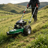 Débroussailleuse autotractée à essence haute puissance KONTORY KPT560S-PRO, tondeuse à gazon manuelle, coupe-herbe professionnel DIY