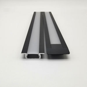 Perfil de aluminio para LED, perfil de yeso para pared, luz LED RGB sin marco, con perfil de aluminio 2x2 - Product Image 3