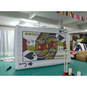 Heißer Verkauf Riesiges Aufblasbares Poker-Spielkartenmodell-Ballon für Werbung und <span class=keywords><strong>Promotion</strong></span> - Product Image 4