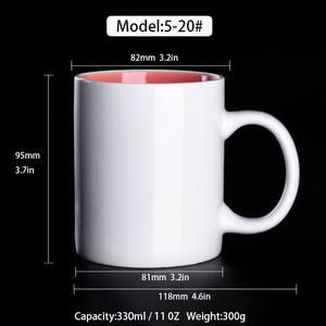Taza de Café de Porcelana Ecológica al por <span class=keywords><strong>Mayor</strong></span> Taza para Sublimación Estilo Clásico Americano Empaque Personalizable <span class=keywords><strong>Gres</strong></span> para Festividades - Product Image 6