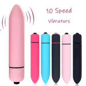 Vibrador de Batería de 10 Velocidades, Mini Vibrador de Bala para Mujer, Impermeable, Estimulador de Punto G y Clítoris, Juguetes Sexuales para Mujer - Product Image 5