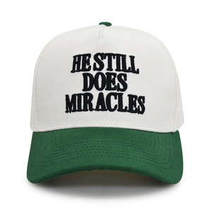 Casquette de baseball à 5 panneaux avec broderie personnalisée, design original avec étiquette privée - Product Image 2