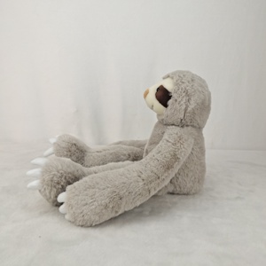 Peluche paresseux mignonne et douce, directement de l'usine, avec longues bras, en coton, brodée, rembourrée en PP, cadeau et jouet - Product Image 5