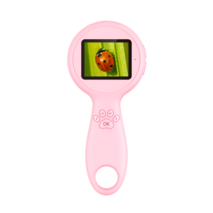 Microscope éducatif pour enfants avec zoom 8X, grossissement 80X, écran IPS 2,0 pouces HD, angle large 90°, 400 lumens LED, caméra avec carte MicroSD - Product Image 1