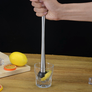 Mejor hielo de acero inoxidable de Swizzle Stick fruta Muddle mortero palos de helado hielo martillo - Product Image 1