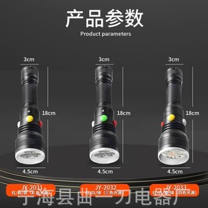 Lampe de poche Led à haute intensité pour chemin de fer, chargeur USB, lumière d'urgence magnétique étanche pour équipement de signalisation ferroviaire - Product Image 4