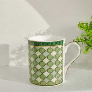Mug en porcelaine fine de luxe nordique pour le thé, vente chaude, tasses de qualité restaurant avec boîte cadeau élégante - Product Image 6