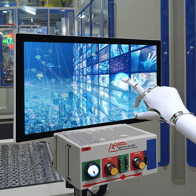 Custom Industrial Capacitive HD for HDMI IPS LCD Touch Screen Monitor 10.1-32 Inch Rugged Panel Display with USB & DVI Interface