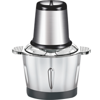 Mini hachoir électrique hachoir à viande allemand mélangeur à main puissant puissant mélangeur minimaliste Design moderne 2L