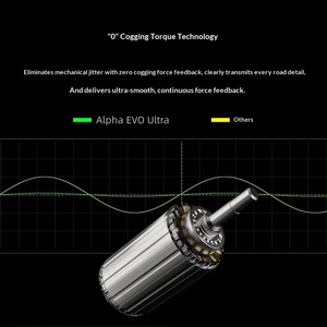 <span class=keywords><strong>Volant</strong></span> de simulation de course professionnel SIMAGIC Alpha EVO Ultra 28Nm Servo Direct Drive Base à couple élevé sans fil 2,4 GHz - Product Image 3