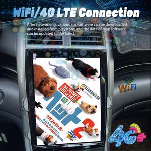 Reproductor Multimedia de Video, Navegación GPS Automática, Estéreo, Estilo Tesla de 12.1 Pulgadas, Android 13 para Chevrolet Malibu, DVD para Auto, 4G, 2012-2015, 128 GB - Product Image 4