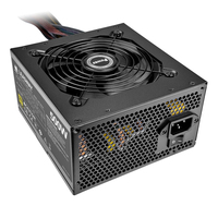 Alimentation électrique pour ordinateur ATX 500W, alimentation pour serveur GPU avec refroidissement actif 120mm, certifiée 80 PLUS