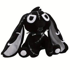 Hex <span class=keywords><strong>Hopper</strong></span> Gothique Lapin Diablo Figurine En Stock Transfrontalier SOUFRE BUN-BUN PELUCHE JOUET pour le soulagement du Stress - Product Image 3