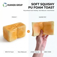Jouet anti-stress en mousse PU souple et moelleuse, mousse de polyuréthane moulée sur mesure pour la promotion de la marque, cadeaux promotionnels