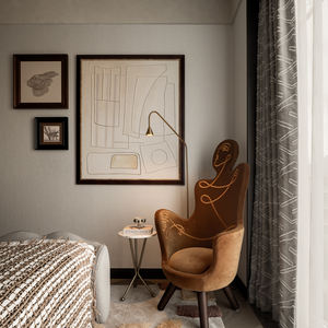 Personnalisation simplifiée des meubles de la <span class=keywords><strong>suite</strong></span> d'hôtel Rela Noyau de lit en bois jumelé à une armoire spacieuse et à une coiffeuse - Product Image 2