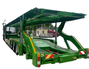 Semi-remorque porte-voitures à double pont en acier, 2-3 essieux, capacité 20-200 tonnes, 13,75 m - Product Image 3