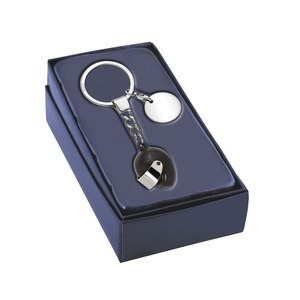 Llavero Pequeño Negro con Forma de Casco, Accesorio para Llaves de Coche, Monedero - Product Image 2