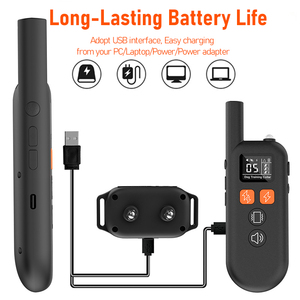 Dog Training Collar IPX7 Waterproof USB Dog Vibratiob Static Shock Collar Waterproof Training <b>Running</b> Collar - Product Image 4